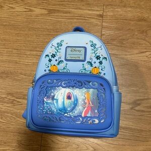 Disney Princess Loungefly Blue Mini Backpack